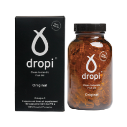 “Dropi” Cod Liver Oil Capsule鱈魚肝油丸 180 粒裝