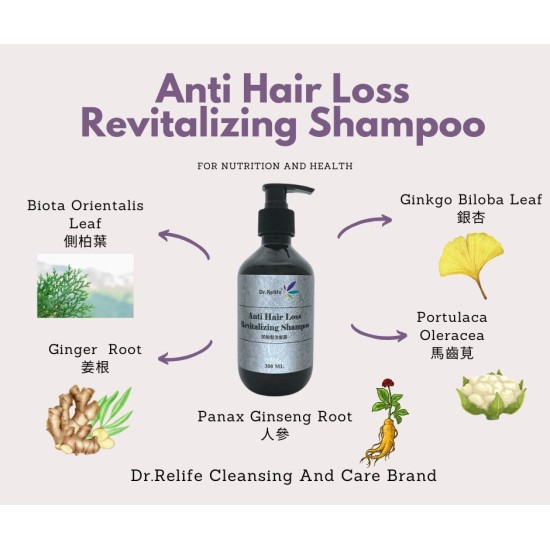 Dr. Relife®防脫育髪洗髮露 300ml